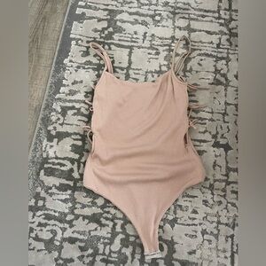 Beige Bodysuit